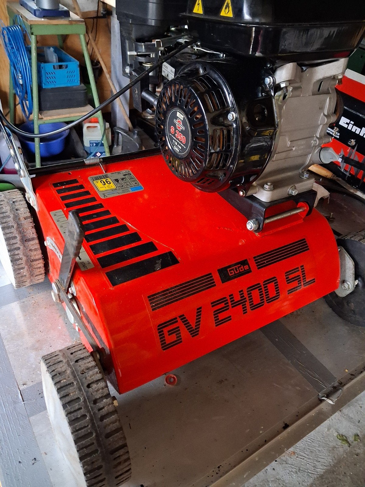 Güde GV 2400 SL Benzine Verticuteermachine, Ophalen, Gebruikt, Güde, Balkmaaier