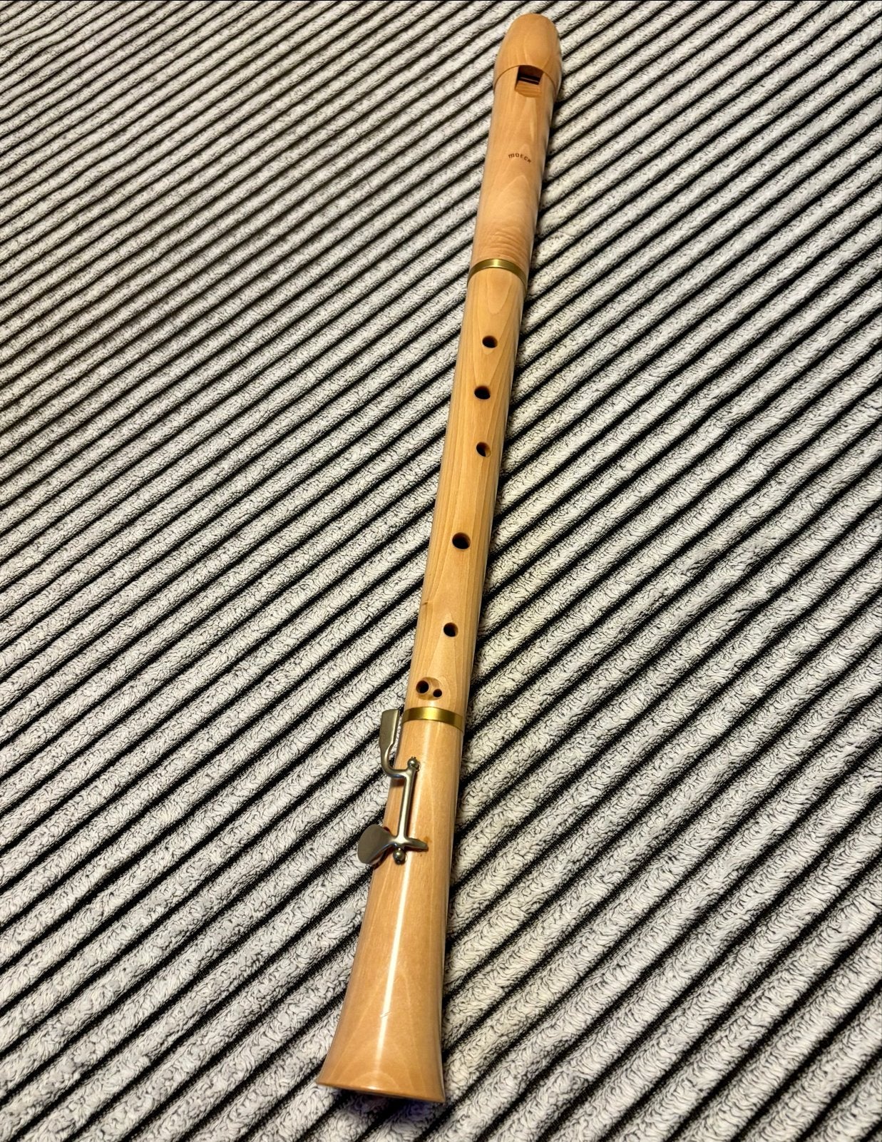 Moeck Flauto Dolce tenor, Ophalen of Verzenden, Zo goed als nieuw, Tenor, Met koffer, hoes of etui