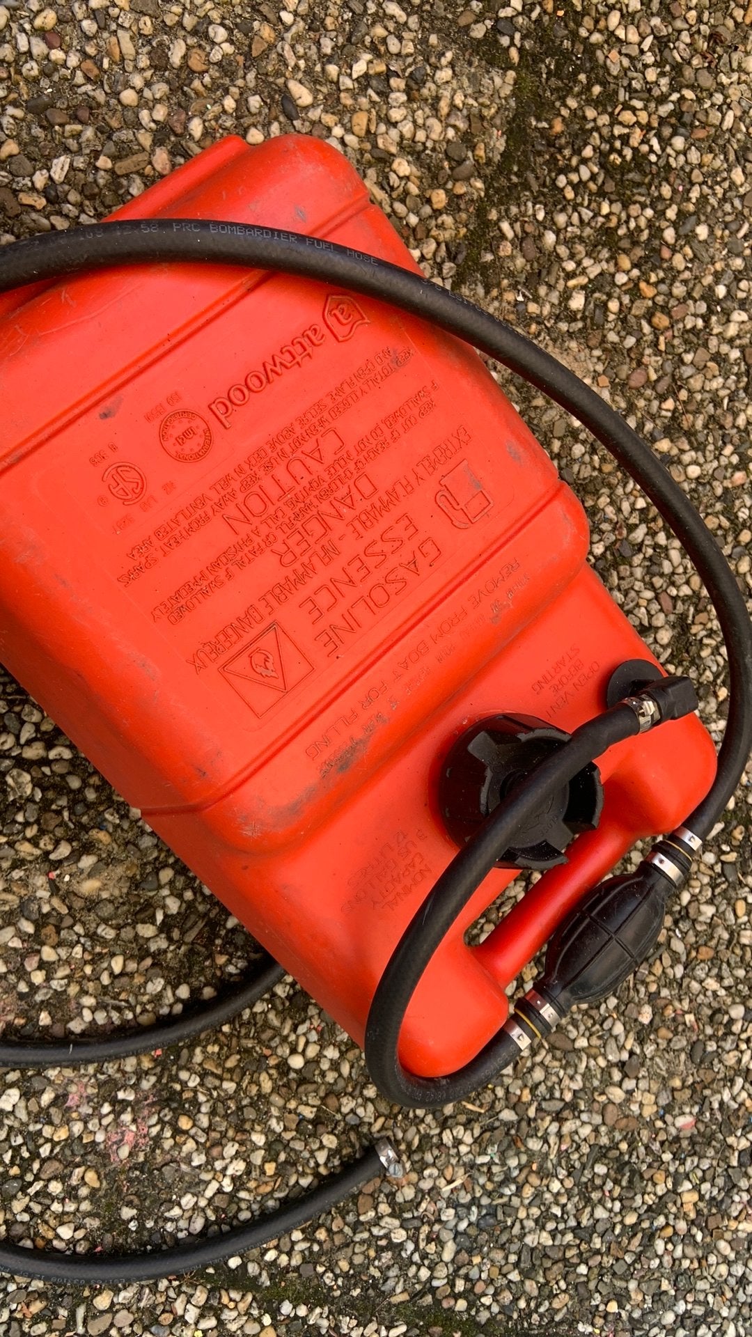 12 liter tank voor Bootje, Ophalen of Verzenden, Zo goed als nieuw, Motor en Techniek, Motorboot