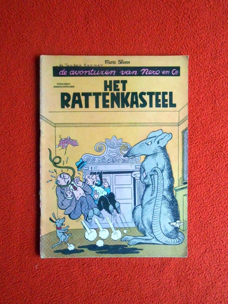 Marc Sleen: Het Rattenkasteel (1964), Boeken, Stripboeken, Gelezen, Eén stripboek, Ophalen of Verzenden