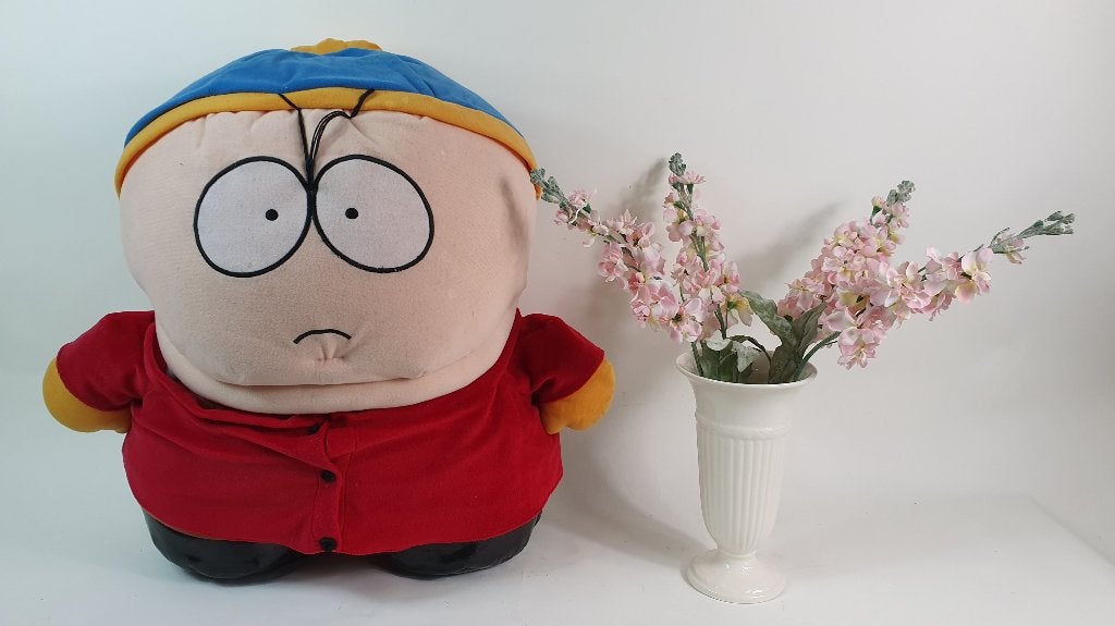 Cartman van South Park, GROTE knuffel, 50 cm! S14, Tweedehands verkoop, Tweedehands verkoop, Gebruikt, Overige typen