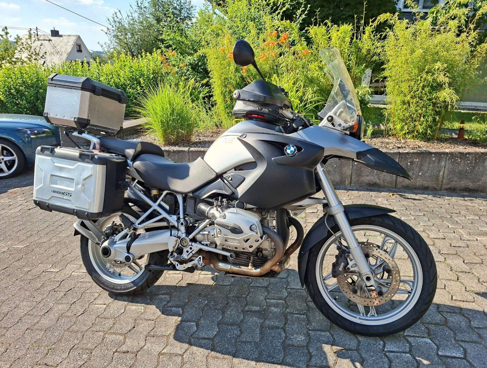 Bmw 1200gs kofferset, Ophalen