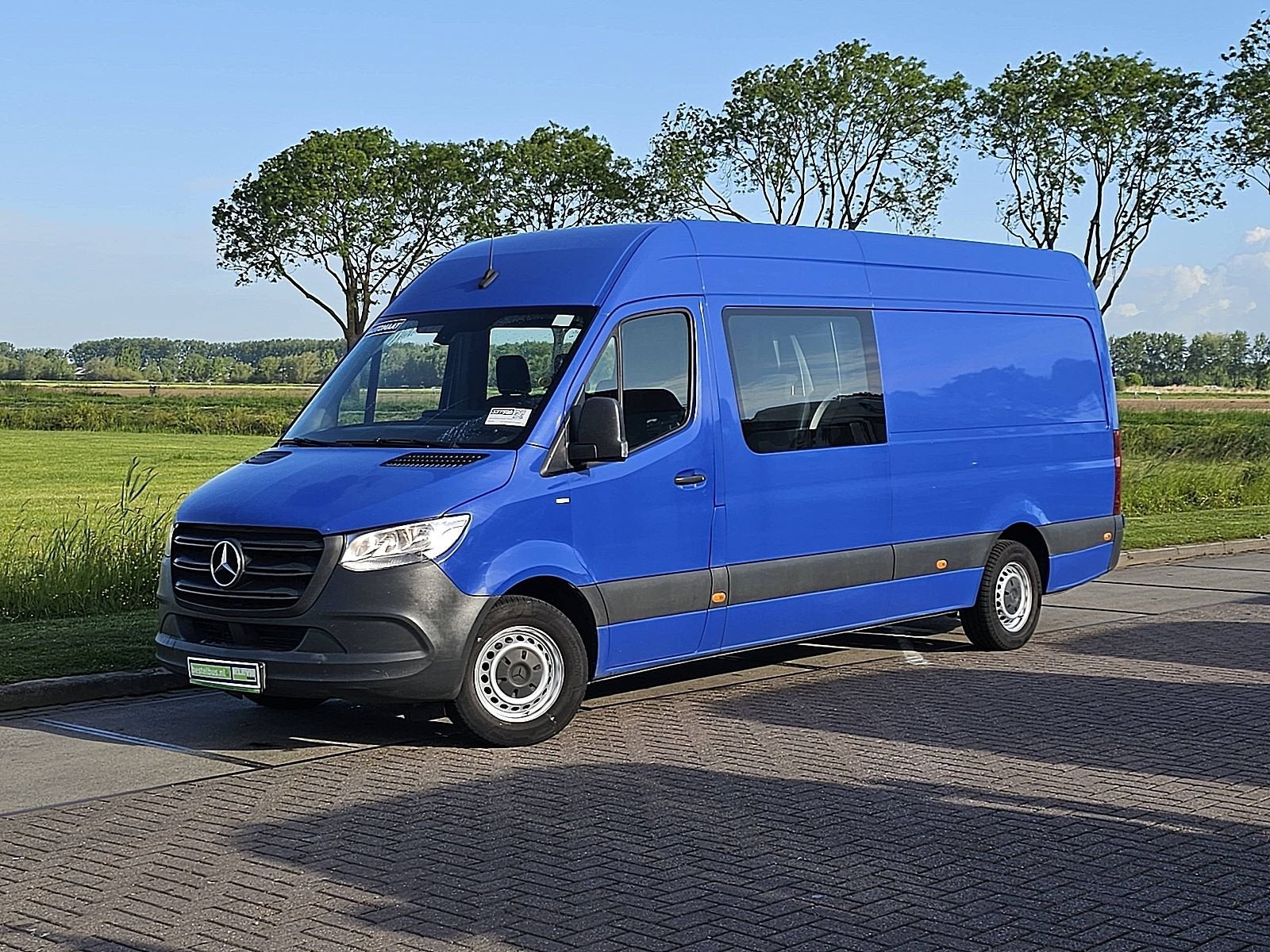 MERCEDES-BENZ SPRINTER 314 l3h2 dc automaat, Auto's, Achterwielaandrijving, Gebruikt, Euro 6, 2000 kg