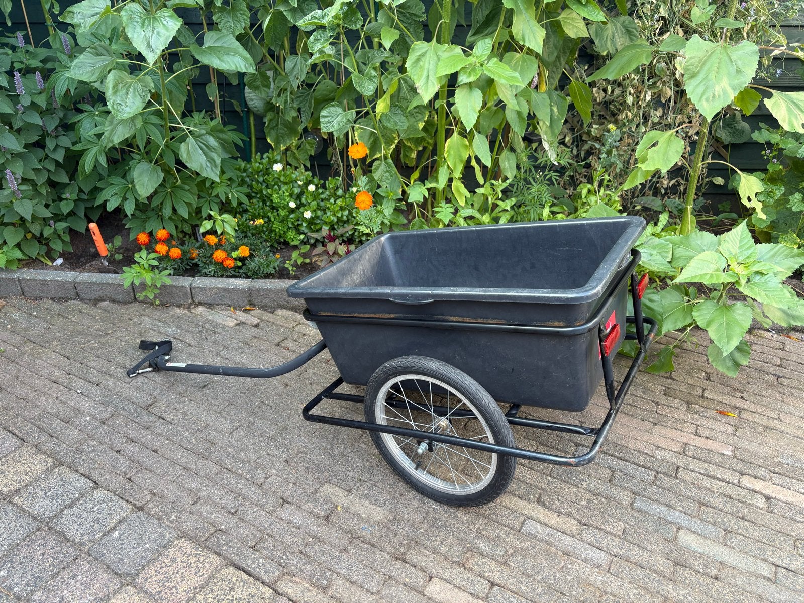 Roland fietskar / transportkar met kunststof bak, Ophalen, Gebruikt, Bagagekar, 40 tot 60 kg