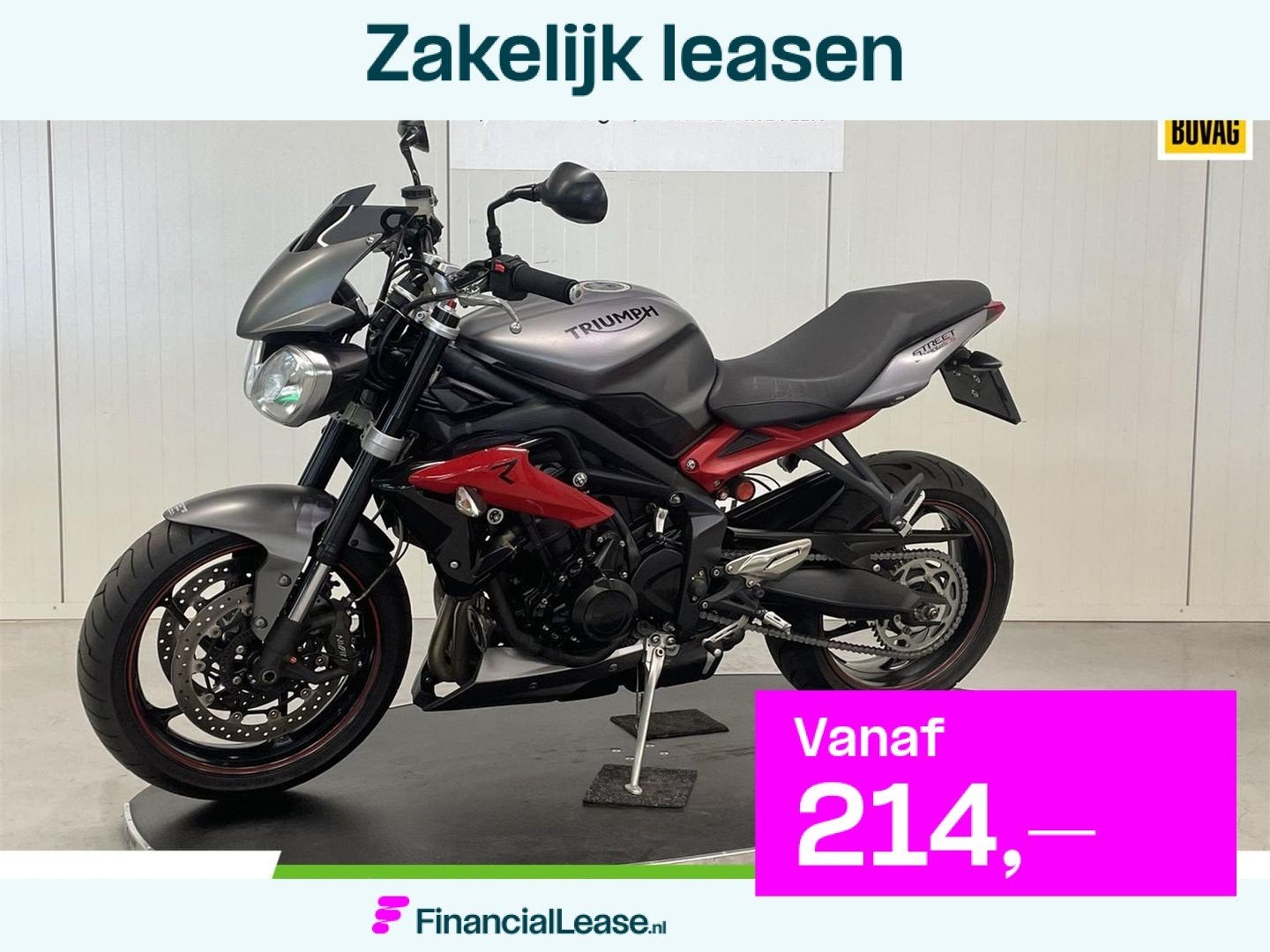 Triumph Street triple R 675 ABS - 2014, Motoren, 675 cc, Meer dan 35 kW, Handgeschakeld, Naked bike