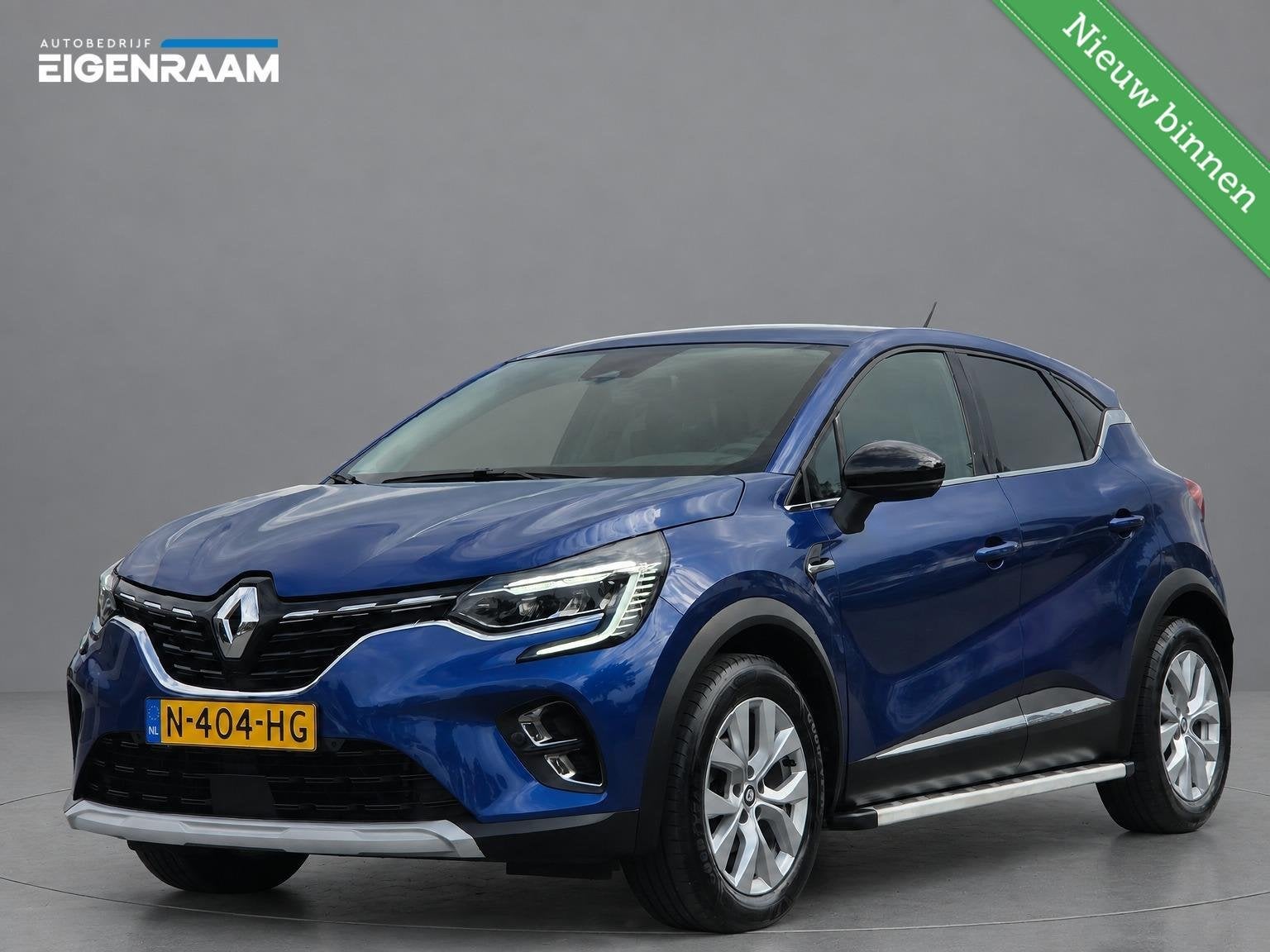Renault Captur 1.0TCe 100 Bi-Fuel | Camera | Stoelverwarming, Auto's, Voorwielaandrijving, Gebruikt, Euro 6, Blauw
