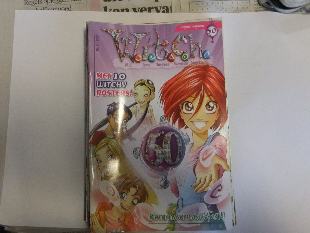 W.I.T.C.H. magazine nr 50, Eén stripboek, Verzenden, Gelezen