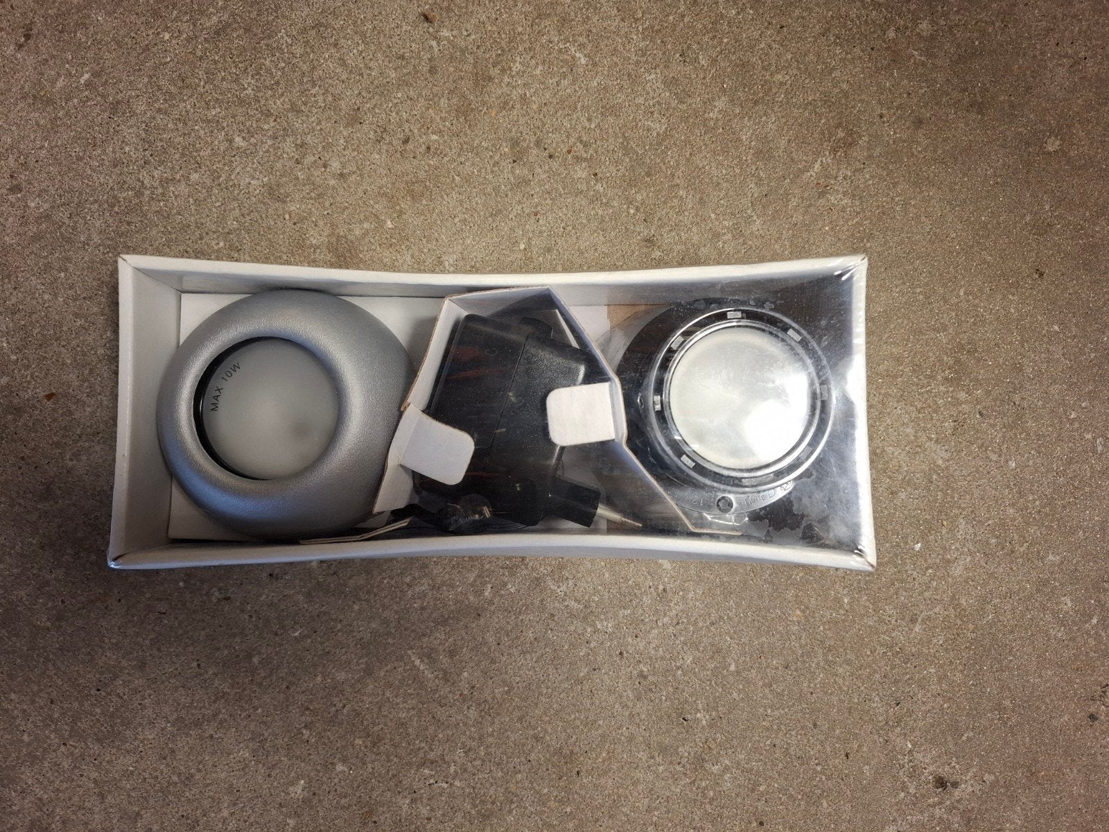 IKEA NON LED-spot set - Nieuw in verpakking, Metaal, Nieuw, Zilver, Ophalen of Verzenden