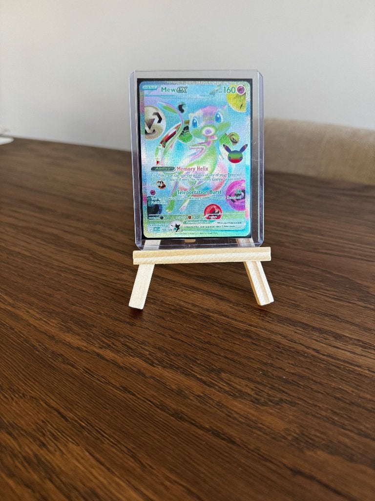 Mew ex 158/128 (30th Anniversary) Pokémon kaart, Ophalen, Zo goed als nieuw, Losse kaart