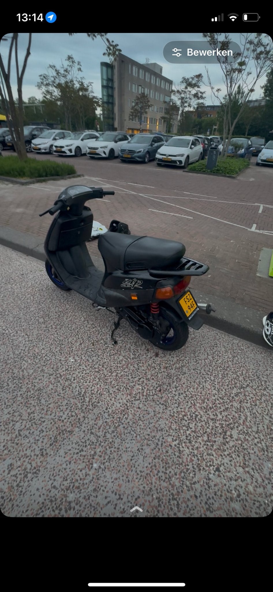 Zip type 3 70cc brom, Gebruikt, Maximaal 45 km/u, Zip, Ophalen of Verzenden