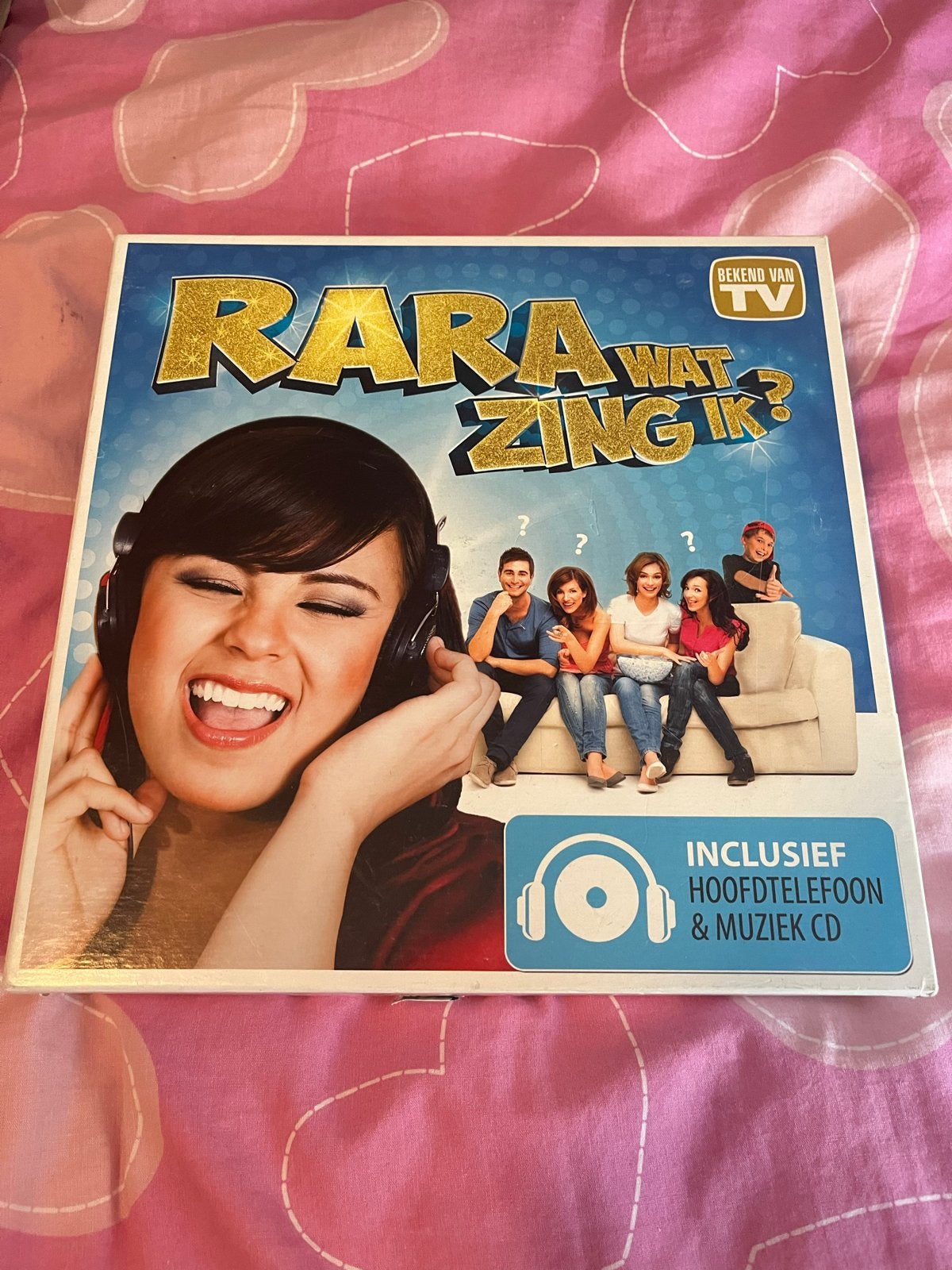Rara Wat Zing Ik? - Het leuke muziekspel voor iedereen!, Drie of vier spelers, Verzenden, Zo goed als nieuw