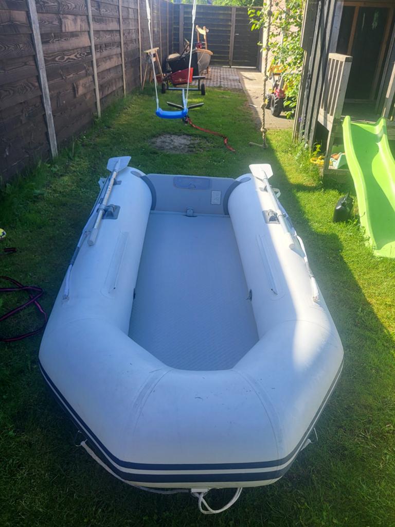 3D Tender Rubberboot 270, Watersport en Boten, Rubberboten, Zo goed als nieuw, Overige merken, Airdeck, Opbergtas, Peddels, Ophalen