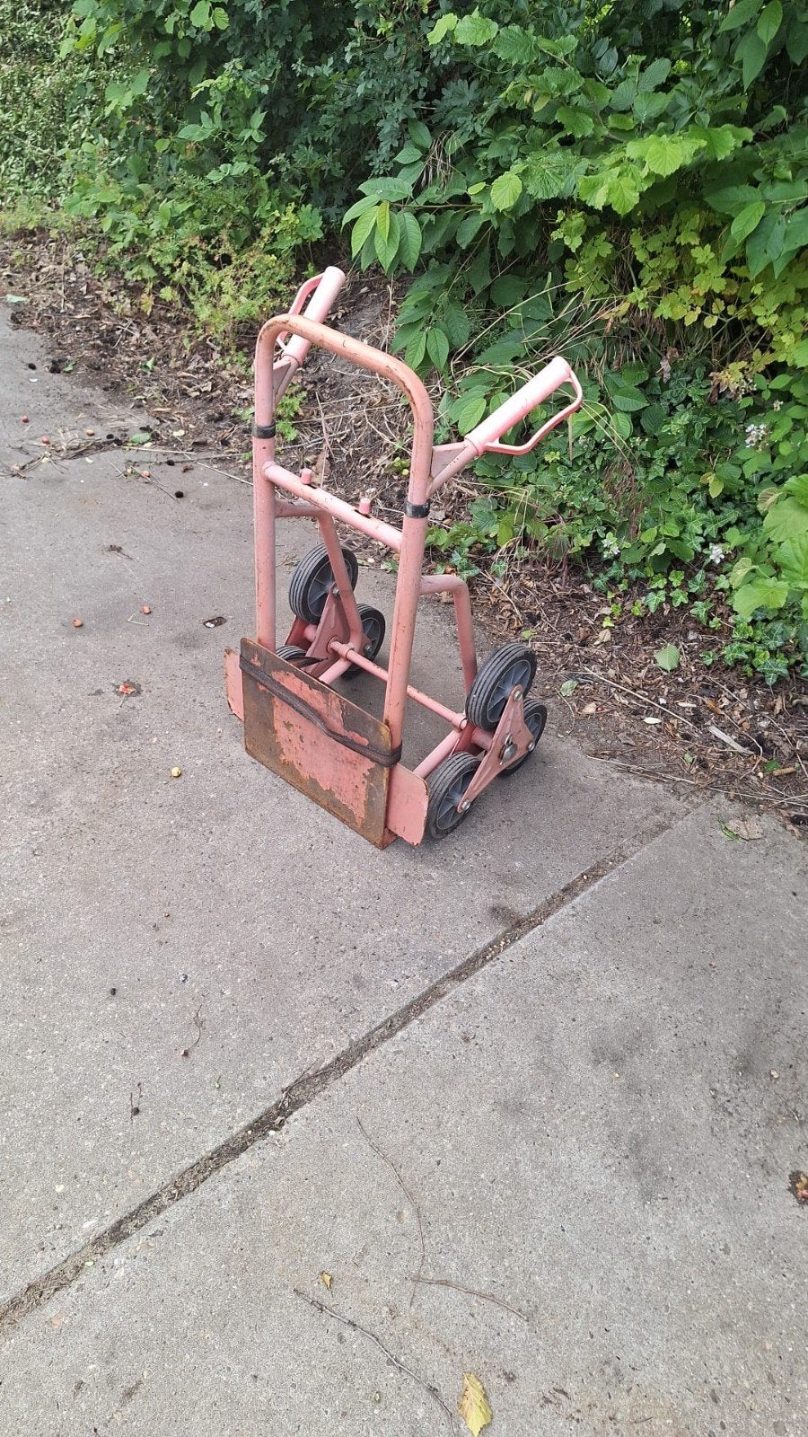 Steekwagen/traploper, 100 liter of meer, Ophalen, Transportkar