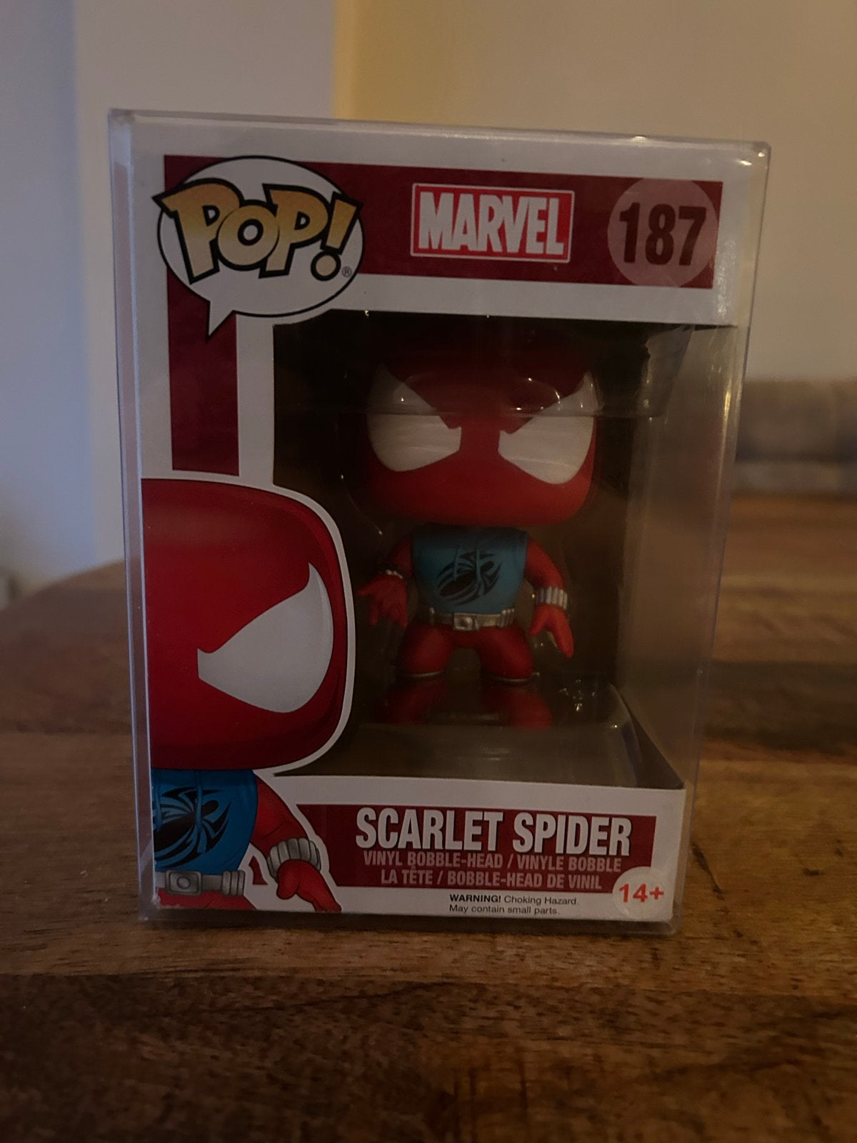 Funko Pop Marvel Scarlet Spider #187, Ophalen of Verzenden, Nieuw