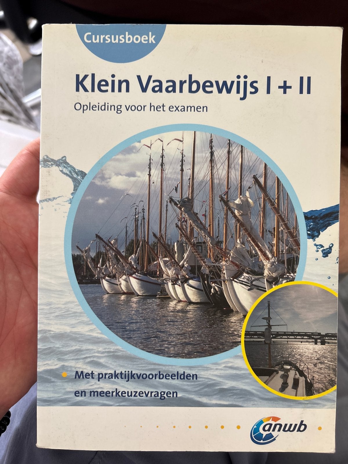 Cursusboek Klein Vaarbewijs I + II ANWB, Ophalen of Verzenden, Gelezen, Overige niveaus