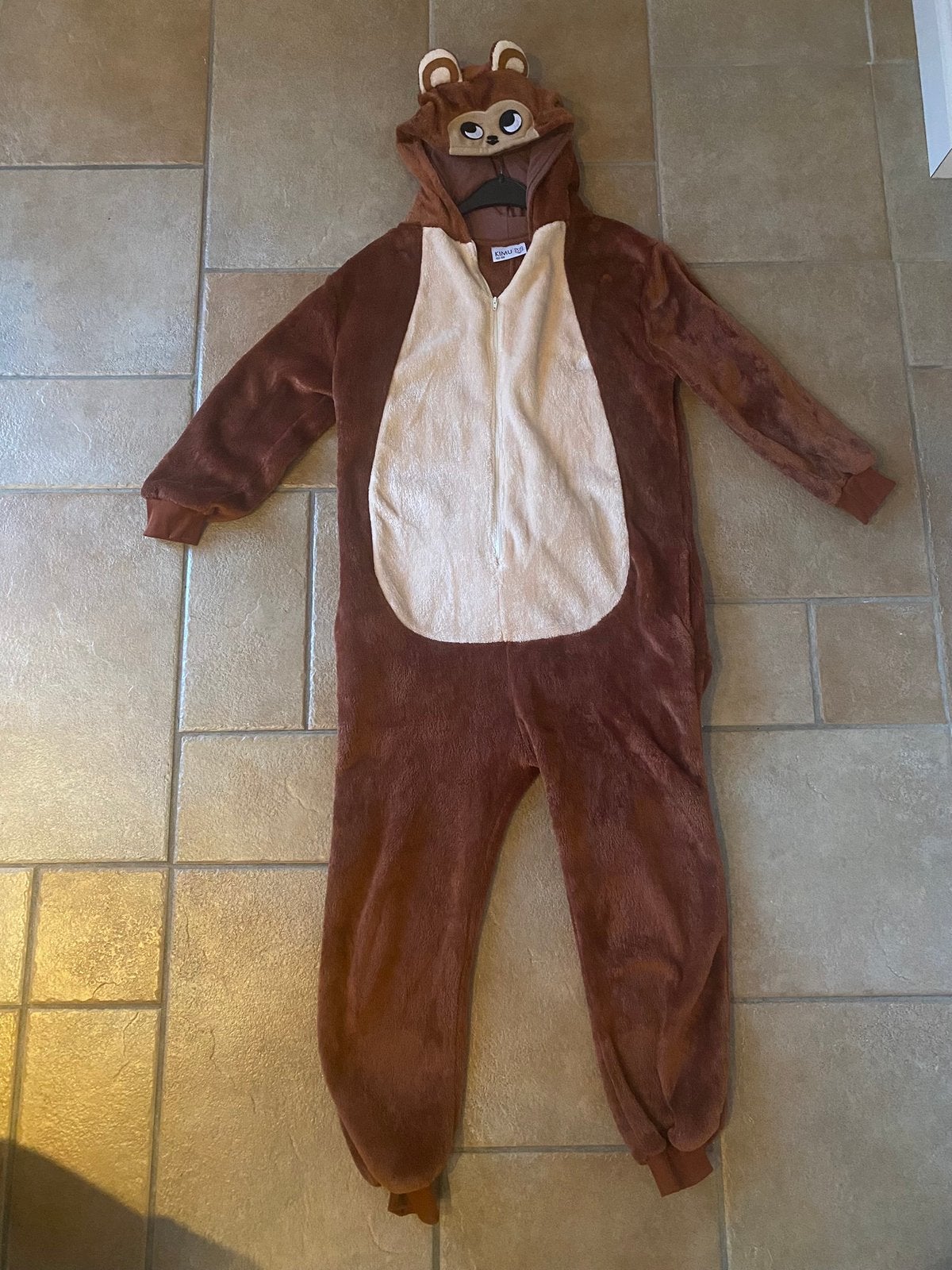 Aap onesie huispak maat 152-158, Ophalen of Verzenden, Gebruikt, 146 t/m 152, Meisje