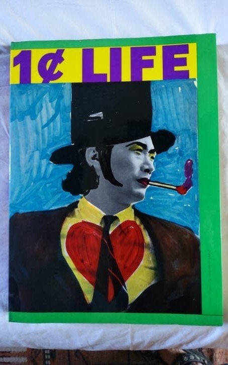 Popart losbladig boek met litho's 1cent life, Antiek en Kunst, Kunst | Litho's en Zeefdrukken, Ophalen of Verzenden, Overige onderwerpen