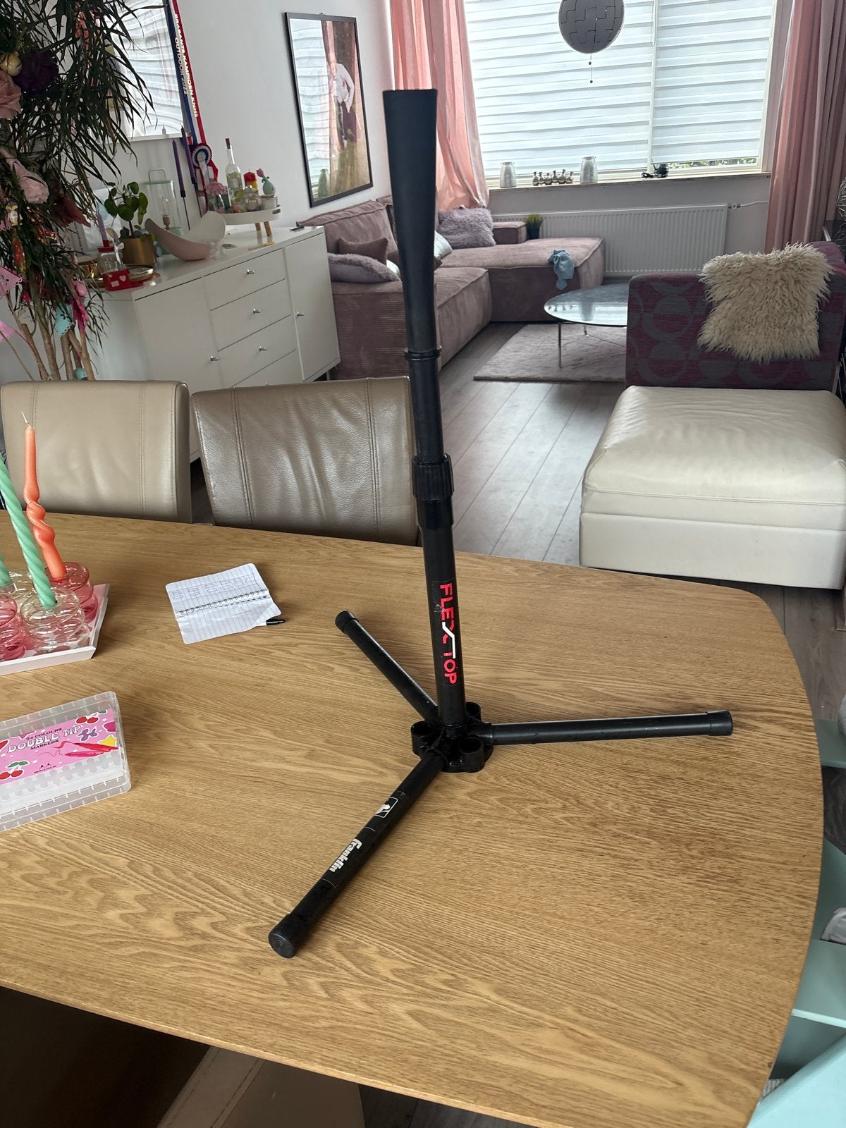 Franklin Flex Top Tee Ball Batting Tee - Z.G.A.N., Sport en Fitness, Ophalen of Verzenden, Zo goed als nieuw