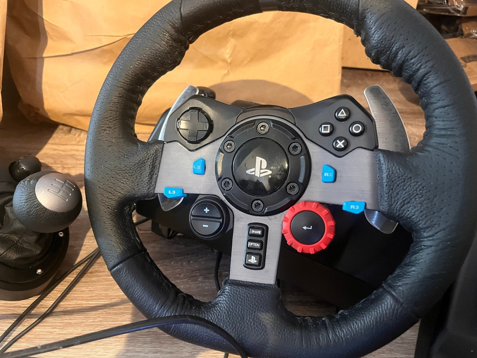 Logitech G29 Driving and shifter, Spelcomputers en Games, Spelcomputers | Sony PlayStation Consoles | Accessoires, Ophalen of Verzenden