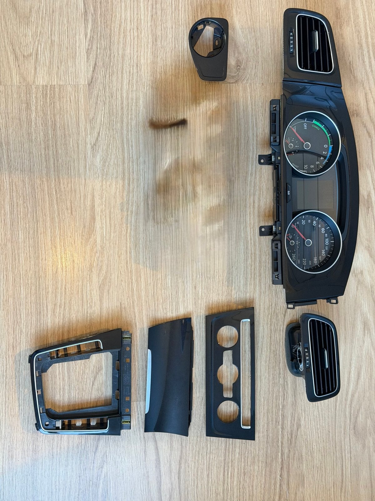 Golf 7 GTE Teller en Interieurlijsten Set, Ophalen, Gebruikt, Volkswagen