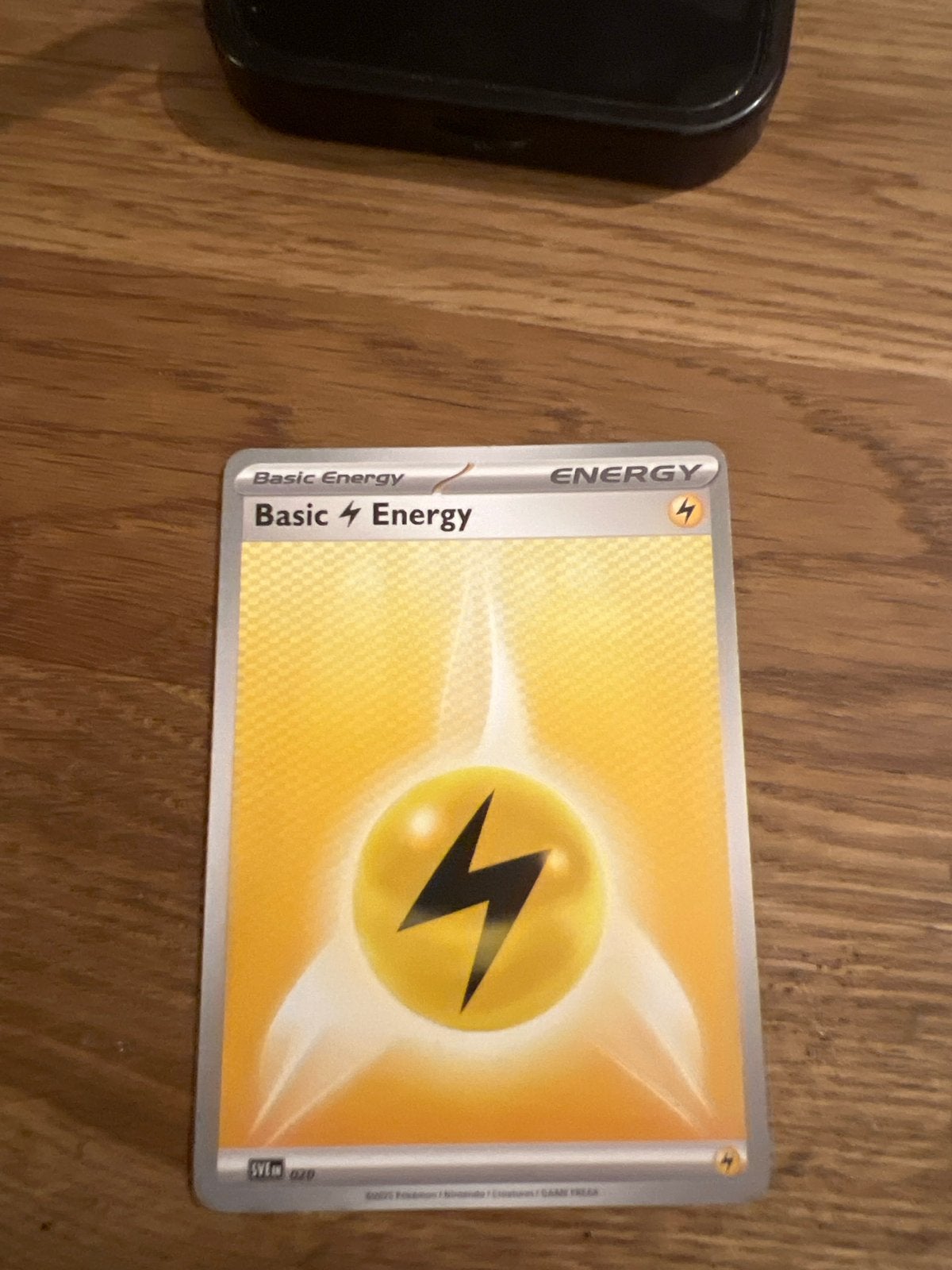 Pokémon Basic Energy Kaart - Bliksem Energie, Ophalen of Verzenden, Zo goed als nieuw, Losse kaart