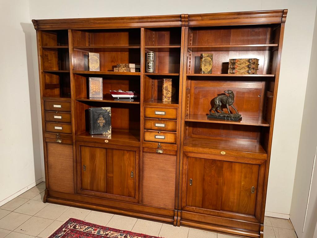 Boekenkast Assi D’Asolo mobili da collizione 226h 265b groot, Ophalen, 250 tot 300 cm, Gebruikt, Met deur(en)