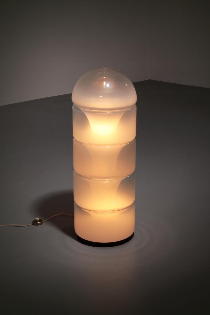 Sfumato' LT 316 floor lamp by Carlo Nason for Mazzega, 1970, Huis en Inrichting, Lampen | Vloerlampen, Ophalen of Verzenden, Zo goed als nieuw