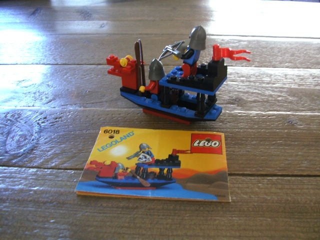Lego Castle 6018 Battle Dragon, Gebruikt, Lego, Ophalen of Verzenden, Castle