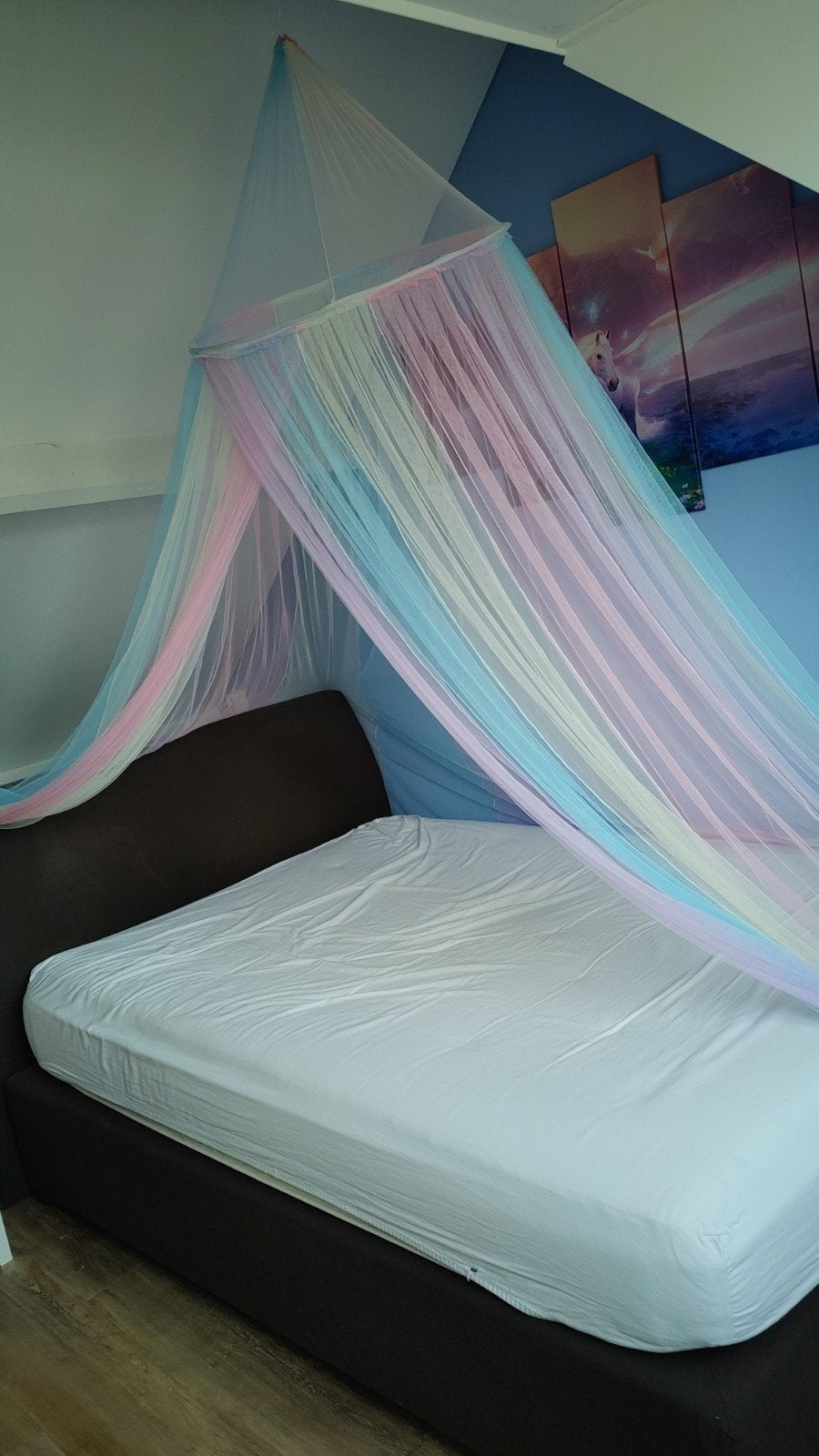 klamboe regenboogkleuren, Ophalen of Verzenden, Gebruikt