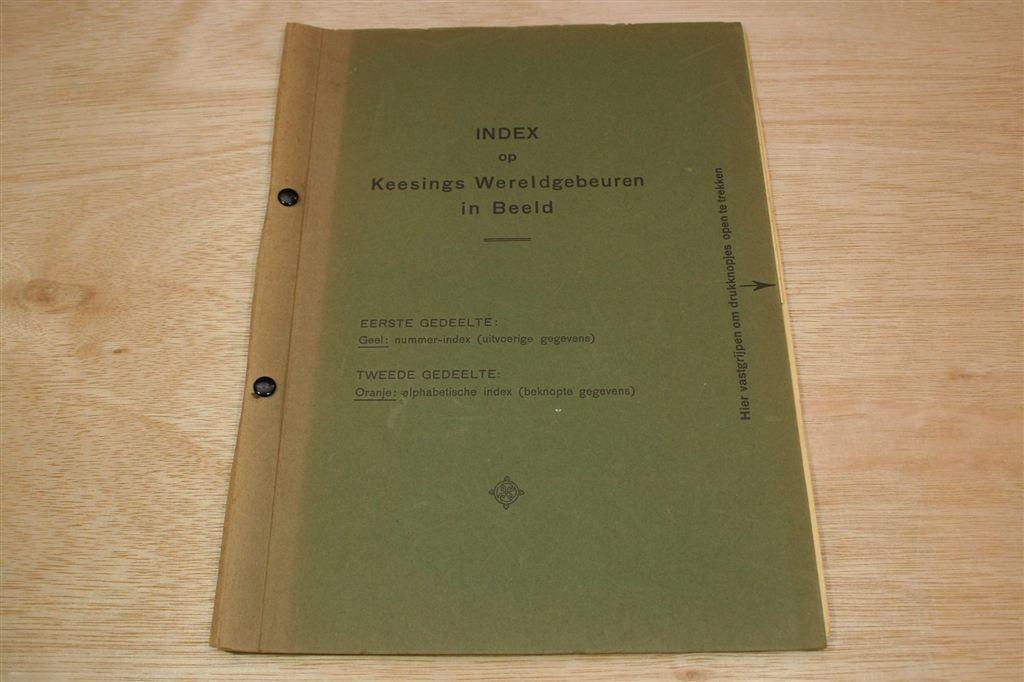 Index Keesings Wereldgebeuren 1935 — 2e Jaargang, Ophalen of Verzenden, Gelezen, Europa