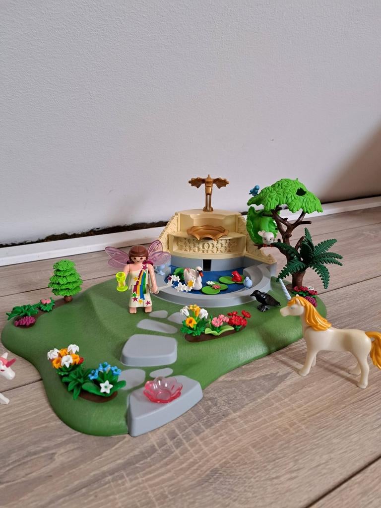 Playmobil Fontein Super Set 4008 met Eenhoorn en Fee, Kinderen en Baby's, Speelgoed | Playmobil, Ophalen of Verzenden