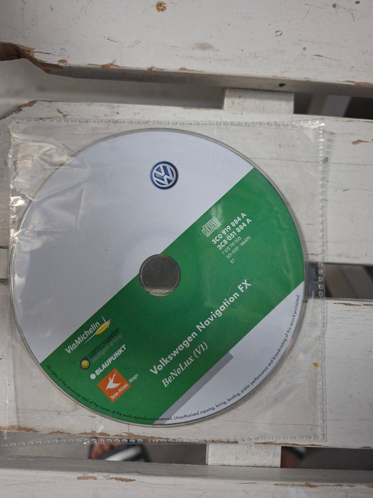 Volkswagen Navigatie FX BeNeLux (VI) CD, Ophalen of Verzenden, Nieuw