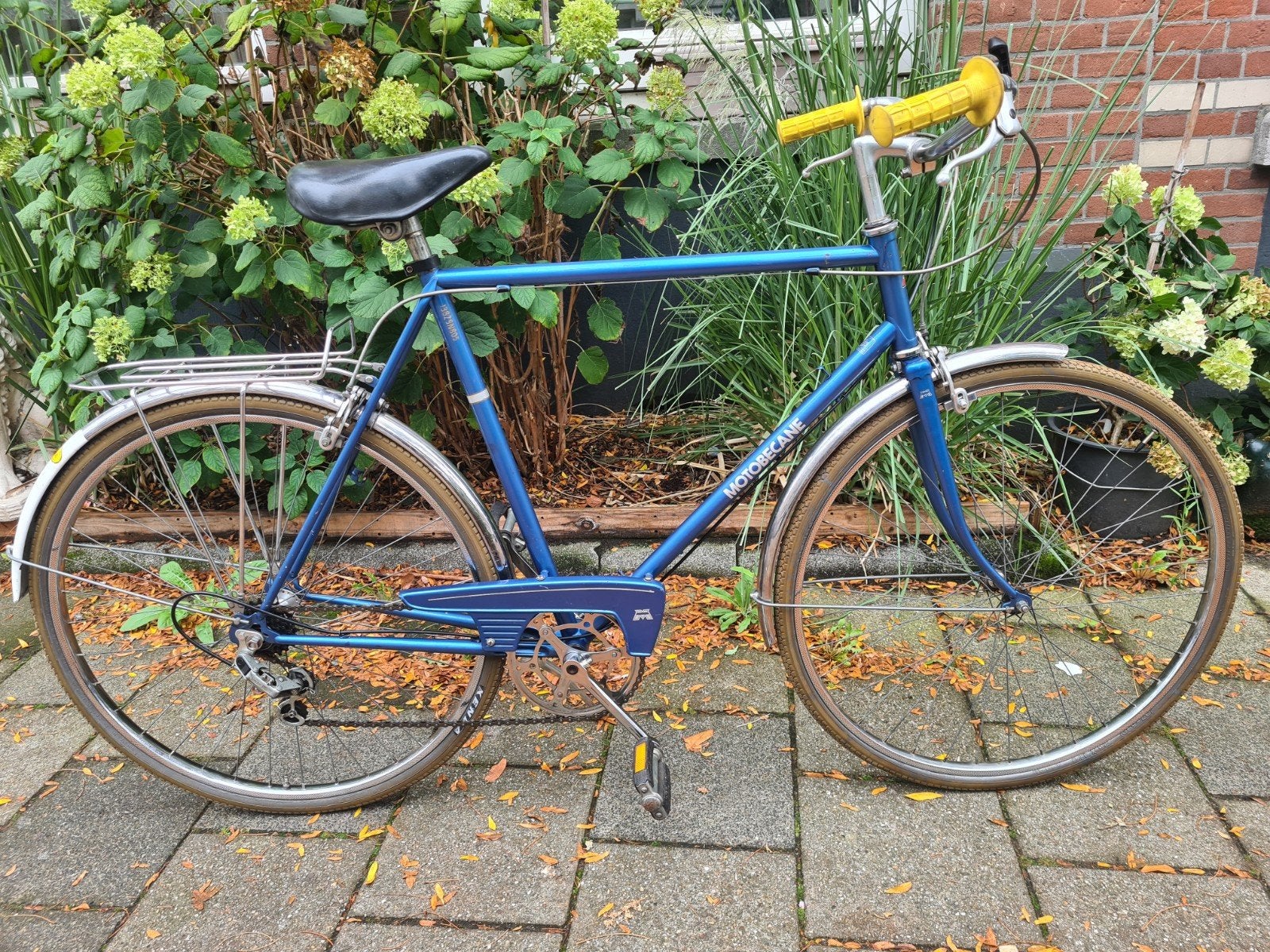 Vintage Motobecane sportfiets - 5 versnellingen, Fietsen en Brommers, Ophalen, Motobecane, Jaren '60 of nieuwer, Velgrem