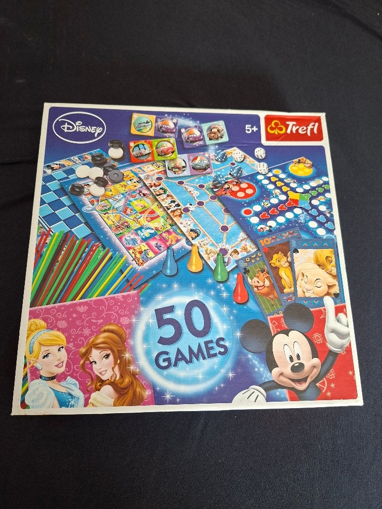50 spellendoos, disney, Ophalen of Verzenden, Overige figuren, Zo goed als nieuw, Overige typen