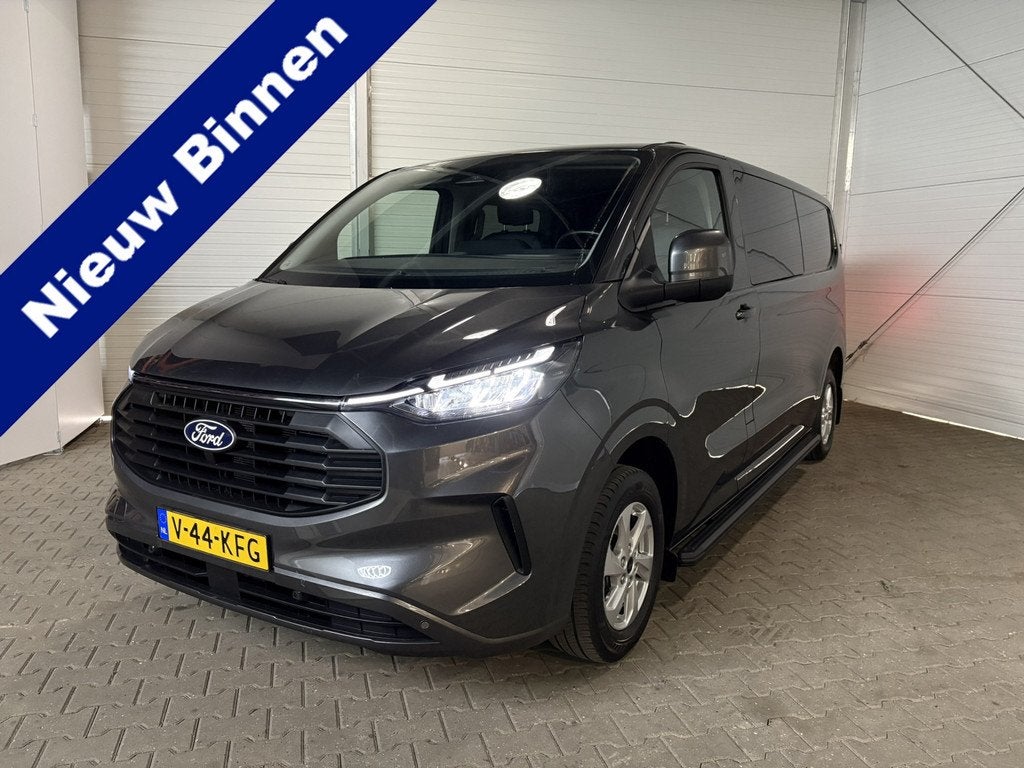 Ford Transit Custom 320 2.0 TDCI L2H1 Limited DC VVB493 Prij, Auto's, Stof, 4 cilinders, Origineel Nederlands, Bedrijf