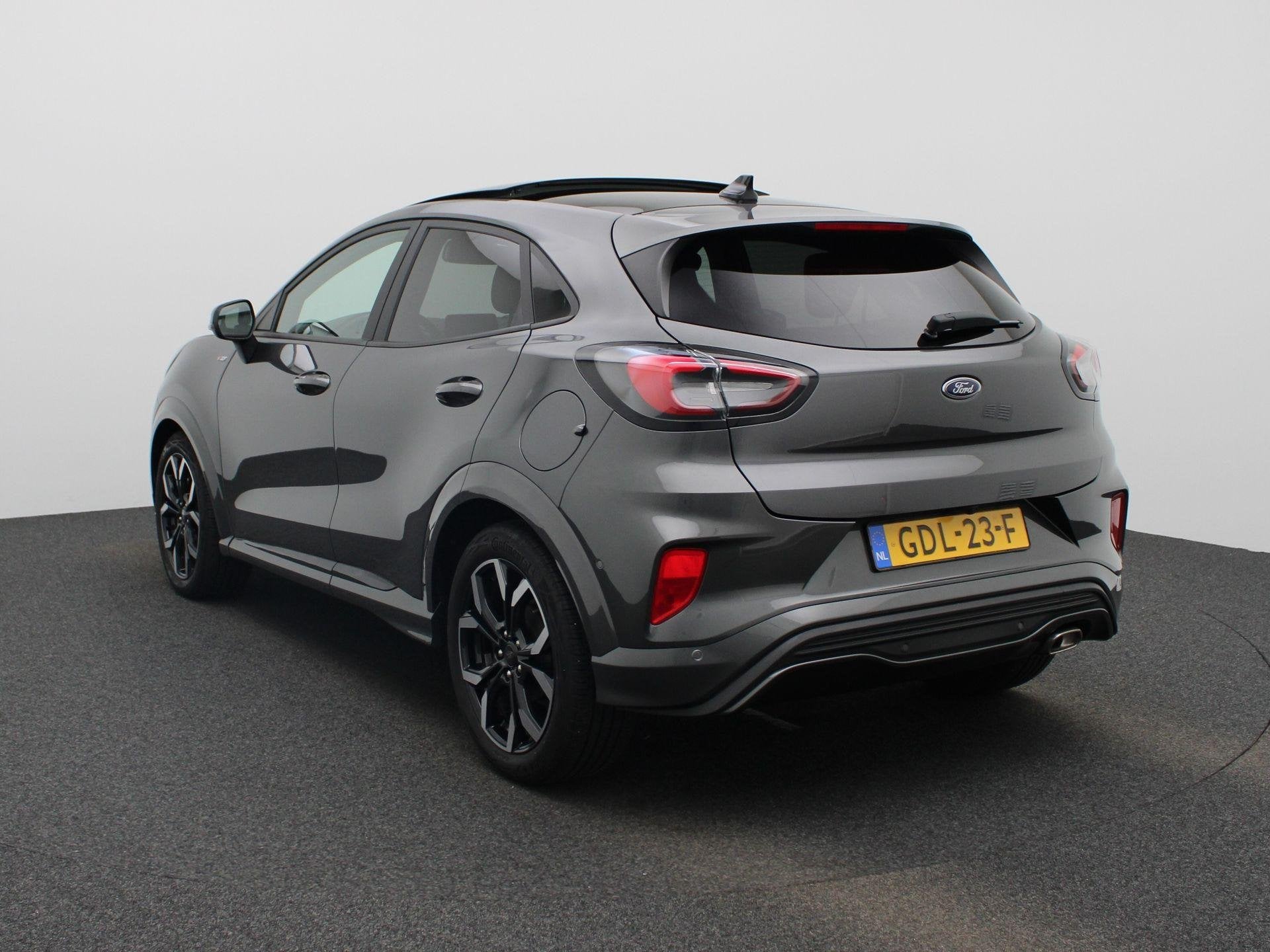 Ford Puma 1.0 EcoBoost Hybrid ST-Line X Panoramadak | Schuif, Auto's, Voorwielaandrijving, 12 maanden, 125 pk, Euro 6