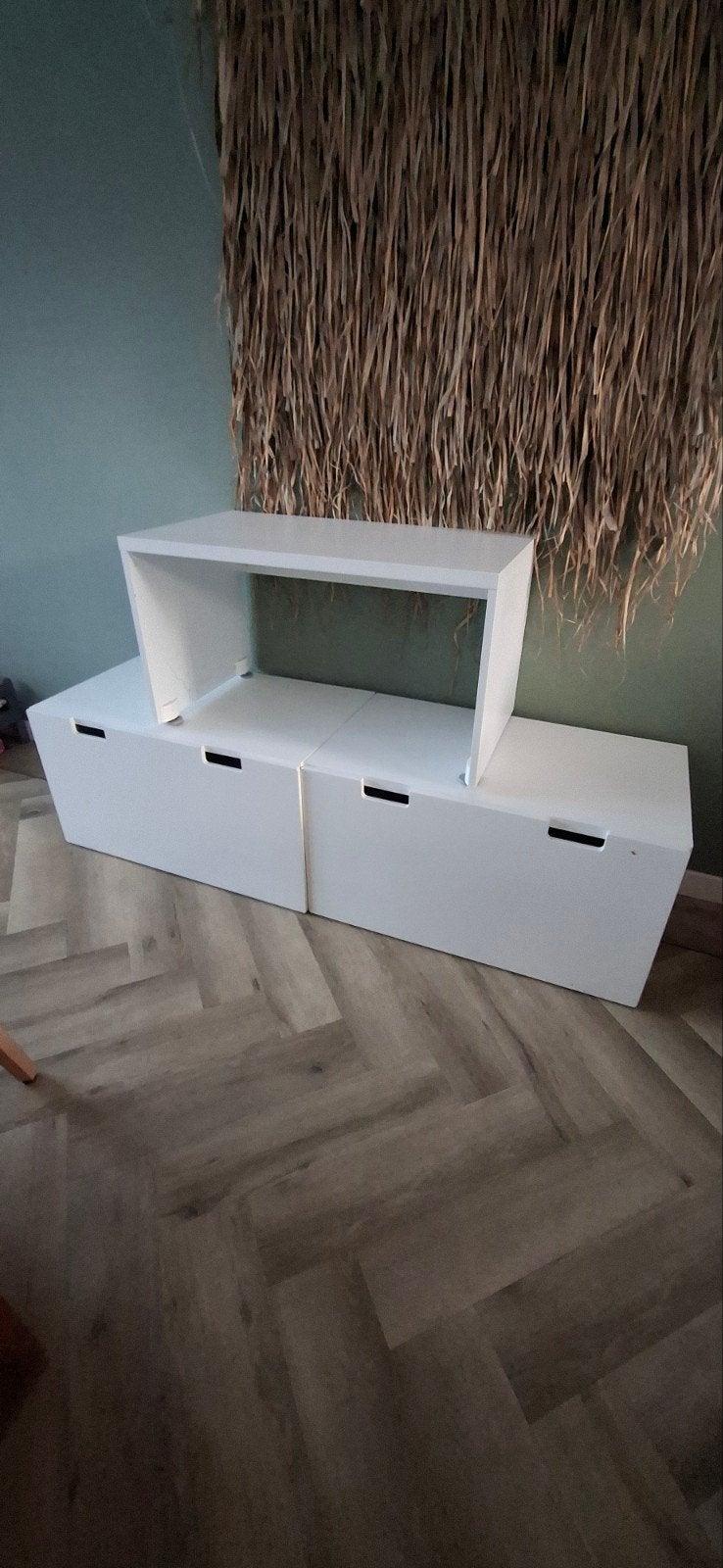 Ikea smastad / stuva speelgoedlades / bureau, Ophalen, Gebruikt