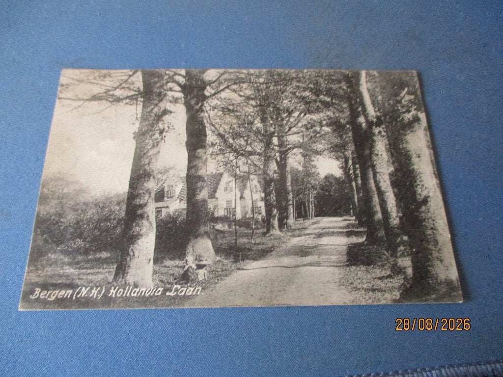 Bergen (1907), Verzamelen, Ophalen of Verzenden, Voor 1920, Gelopen, Noord-Holland