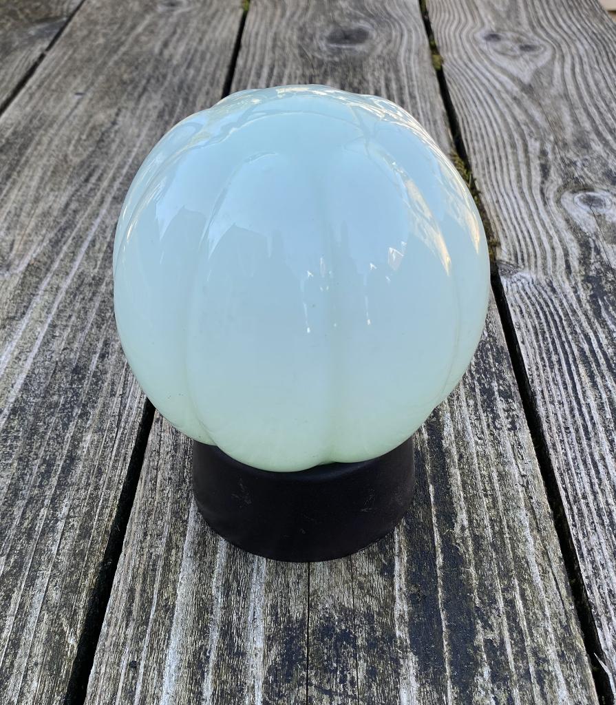 Mooie Thabur Lamp - vintage retro art deco mid century, Ophalen of Verzenden, Zo goed als nieuw, Glas, Vintage art deco