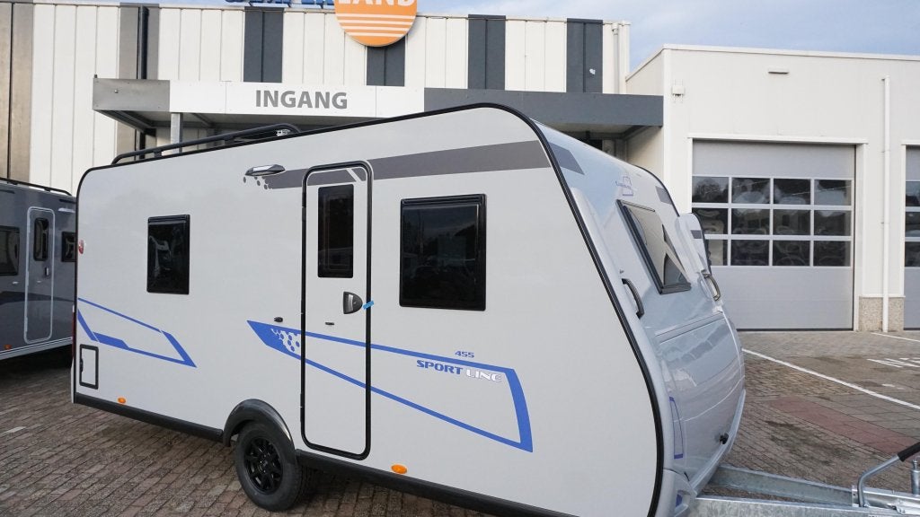 Caravelair Sport Line 455, Caravans en Kamperen, Rondzit, Schokbreker, Bedrijf, Overige typen