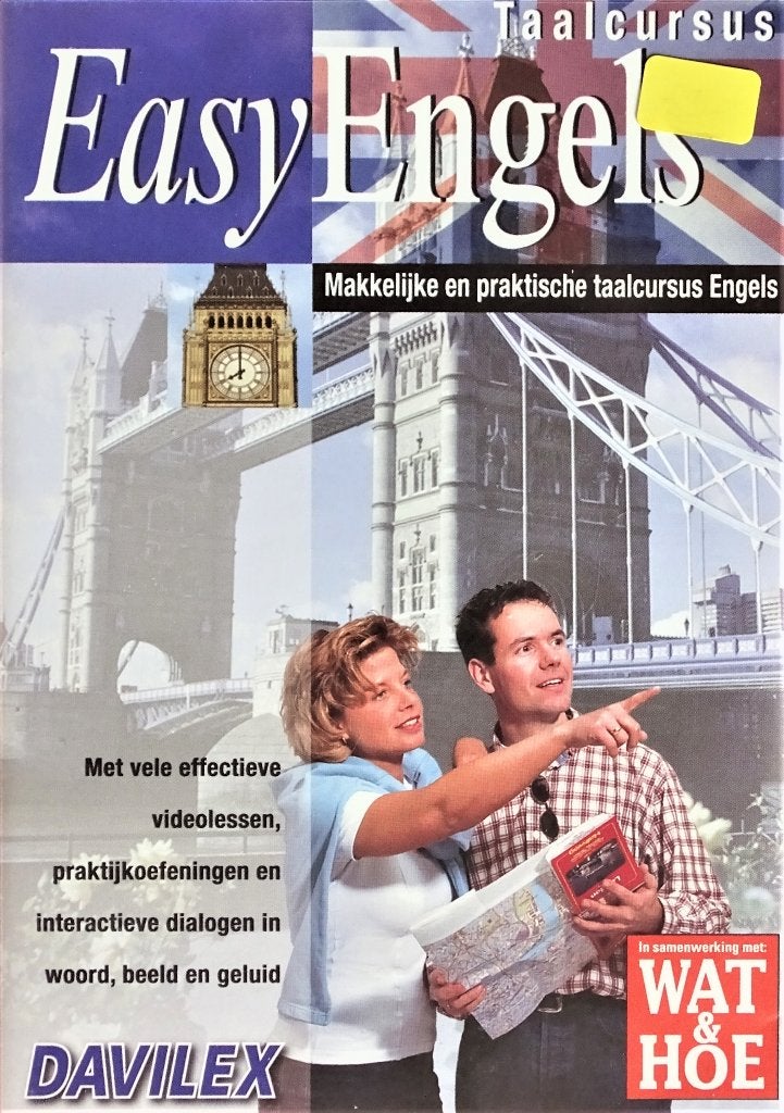 PC CD-ROM: EASY ENGELS - MAKKELIJKE TAALCURSUS ENGELS, Alle leeftijden, Inclusief doosje, Ophalen of Verzenden, Nieuw in verpakking