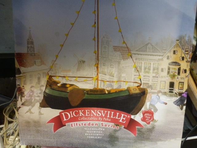 dickensville elfsteden Snekerpan Sneek boot kerstdorp schip, Diversen, Kerst, Ophalen of Verzenden, Zo goed als nieuw