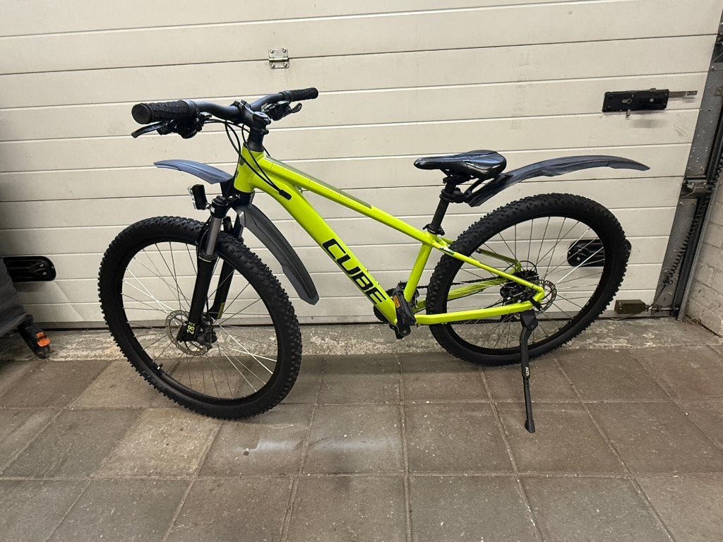 CUBE AIM ATB mountainbike Green 'n Moss z.g.a.n., Hardtail, Zo goed als nieuw, Schijfrem, Ophalen