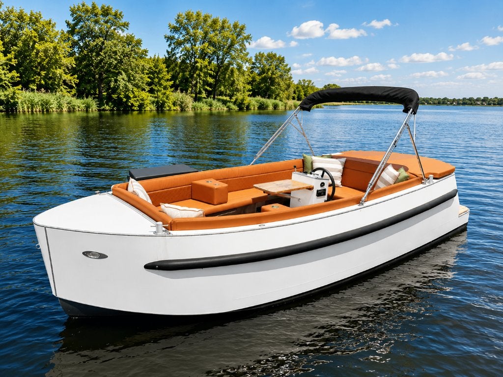 Aluminium sloep "luxury 55", Watersport en Boten, Sloepen, Ophalen, Tender, 24 cm, Aluminium