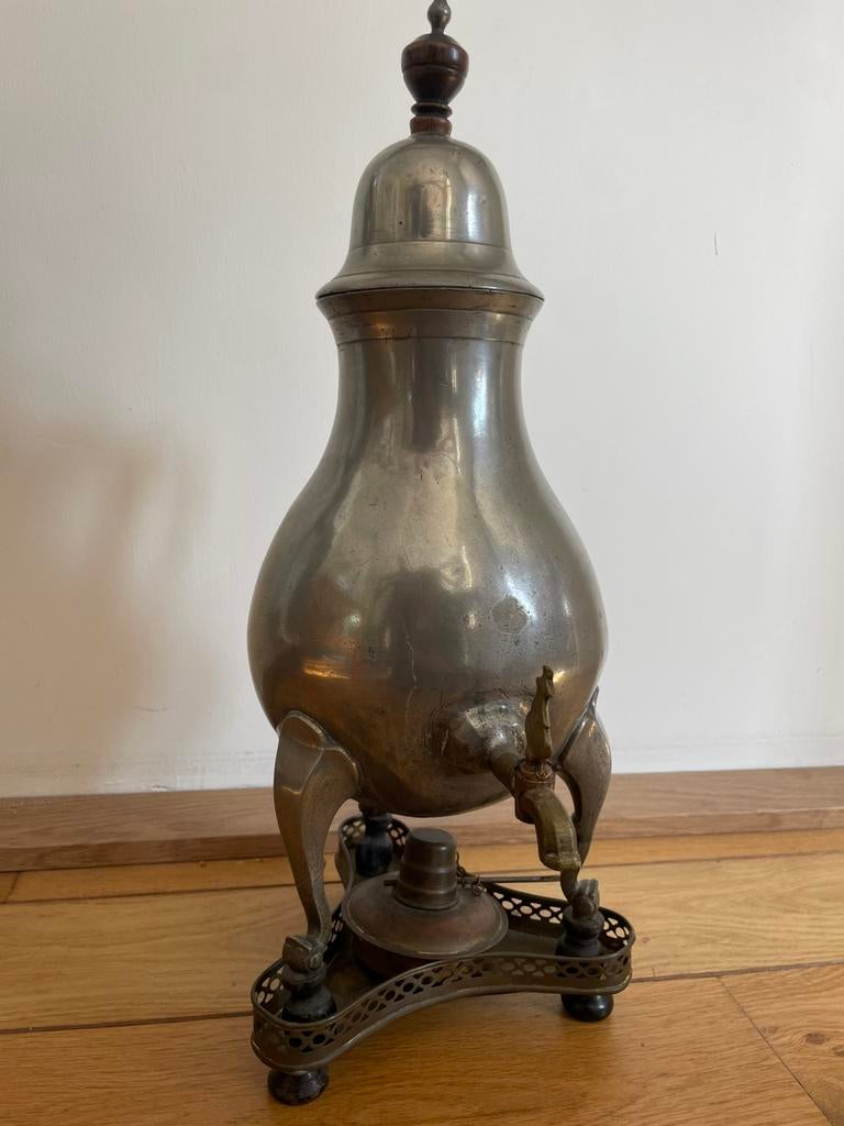 Ouderwetse Kraantjespot, Antiek en Kunst, Antiek | Tin, Ophalen of Verzenden