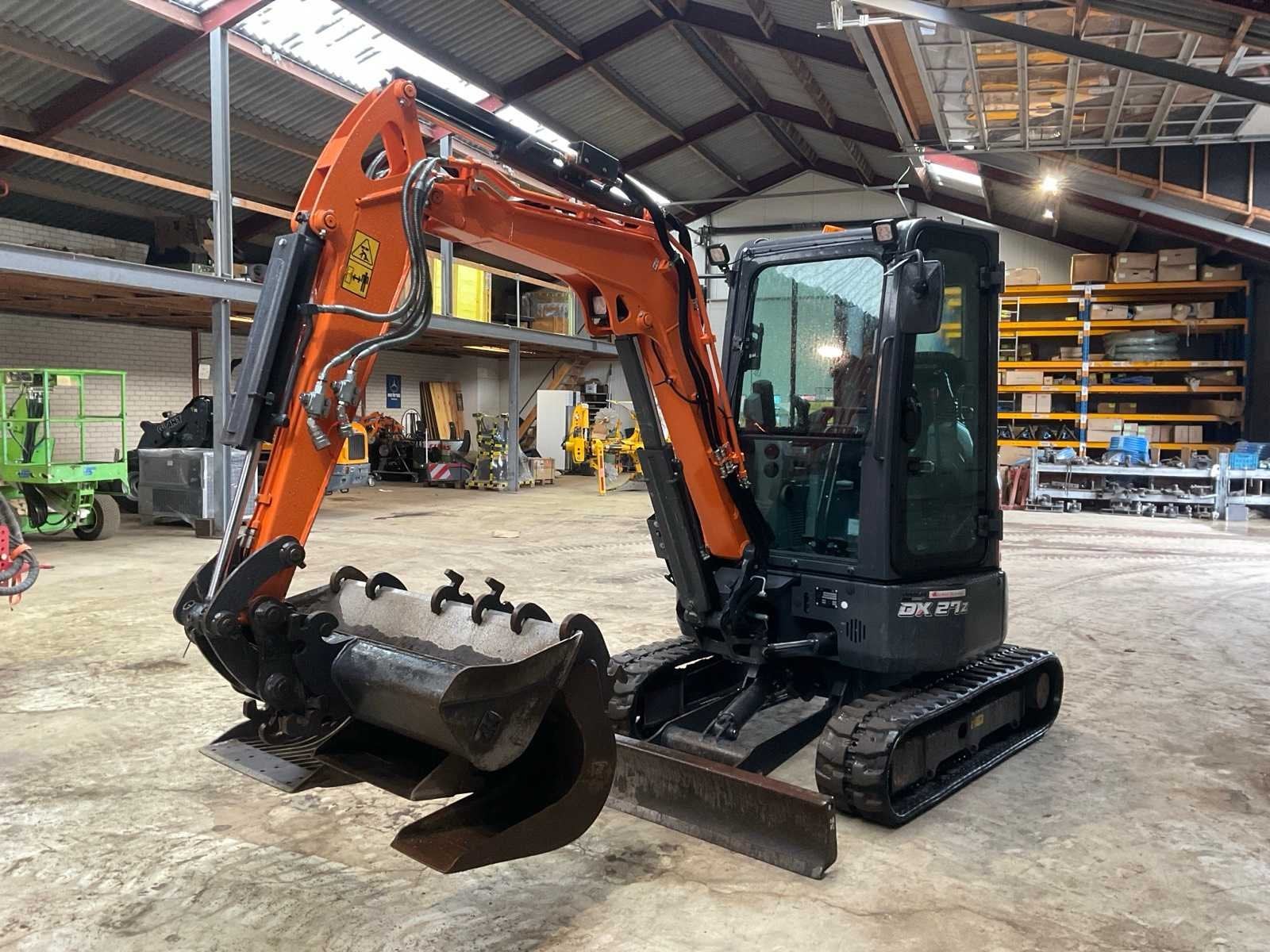 2022 Doosan DX27Z-7 Midigraafmachine, Graafmachine