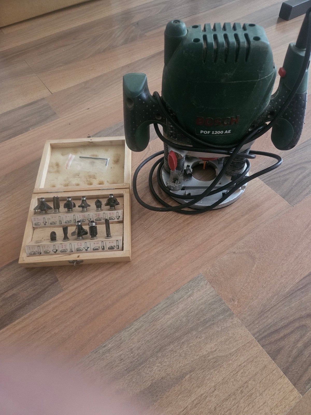 Bosch Freesmachine, Ophalen of Verzenden, Zo goed als nieuw, Bovenfrees, BOSCH