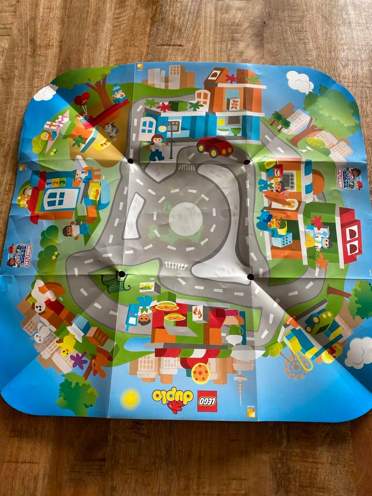 Duplo speelmat en opbergdoos in 1, Ophalen of Verzenden, Zo goed als nieuw, Duplo