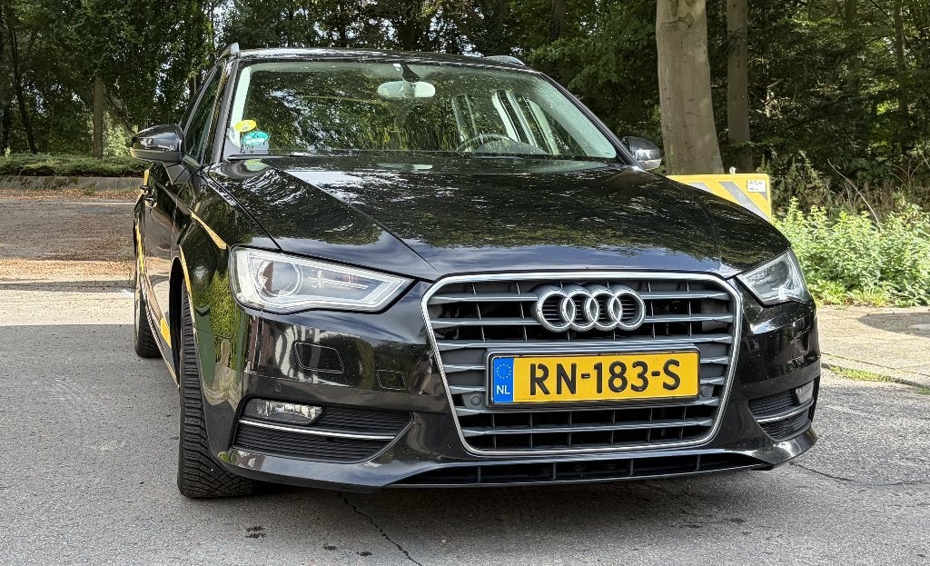 Audi A3 2.0 TDI Sportback 110KW 2013 Zwart, Auto's, Audi, Voorwielaandrijving, Euro 5, Stof, 4 cilinders