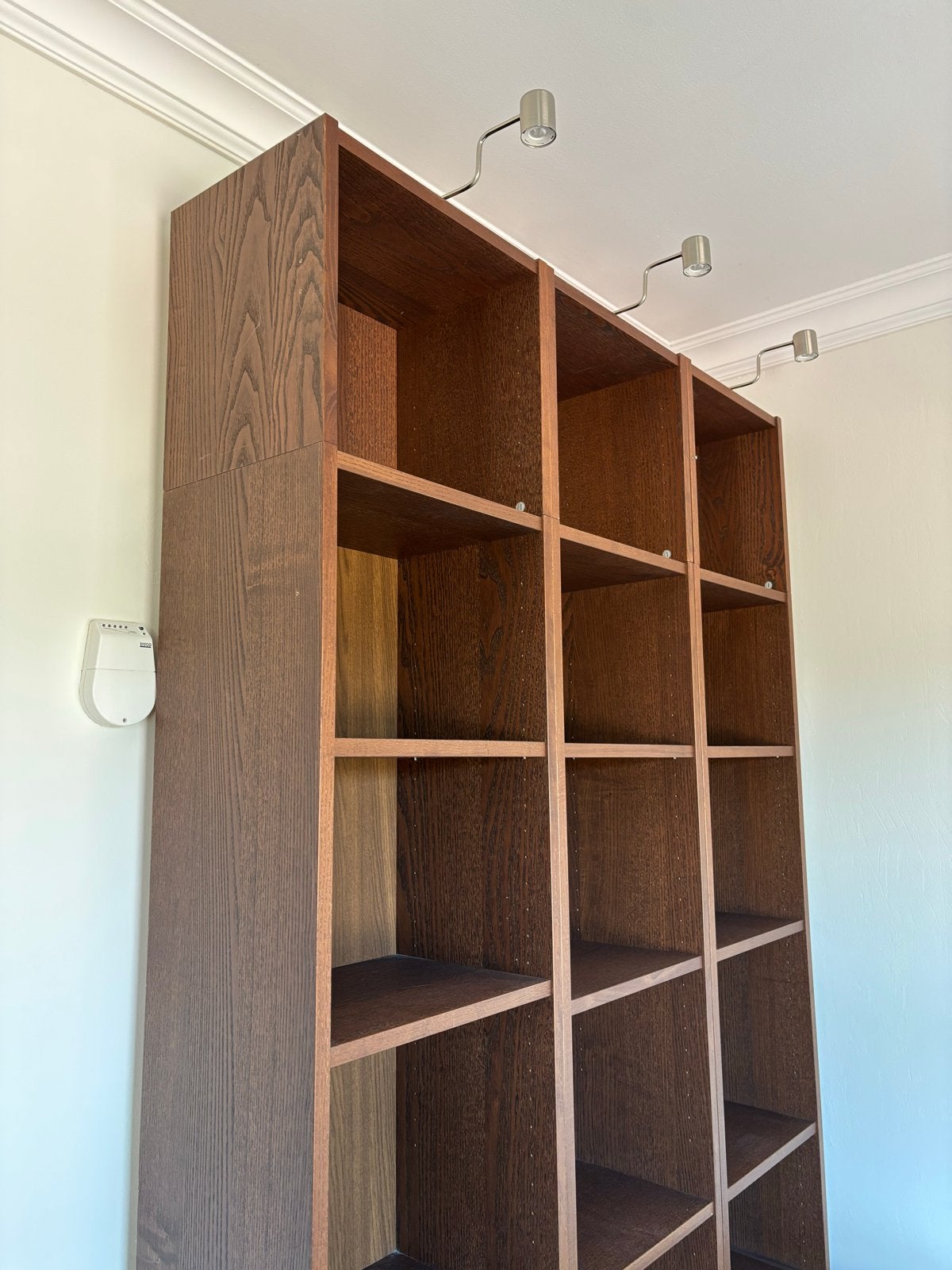 3 IKEA Billy Boekenkasten met extra hoogte en verlichting, Ophalen, Met plank(en), Gebruikt, 100 tot 150 cm